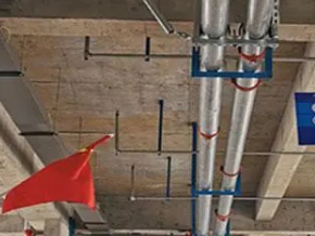 平度管廊支架的安装方法